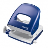 Locher Stark 30 Blatt blau Anschlagschiene