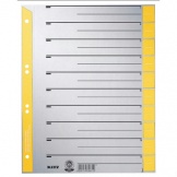 Trennblatt A4 grau/gelb RC 100 Stück