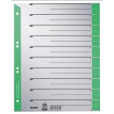 Trennblatt A4 grau/grün RC 100 Stück