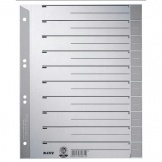 Trennblatt A4 grau/grau RC 100 Stück