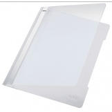 Schnellhefter Standard A4 weiß /transparent PVC