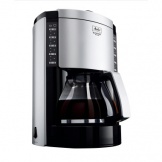 Kaffeemaschine Look de Luxe 10 Tassen schw/silber