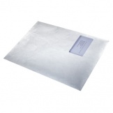 Versandtasche Tyvek® C4 weiß  Fenster 55g 20 St