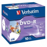 DVD+R 4,7GB 16fach 120 min Jewel Case printable