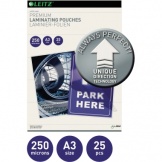 Laminier-Folientasche A3 250mic glänzend UDT 25St/