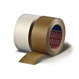 Tesa 43134 Klebe-Packband 50mx50mm Papier weiß