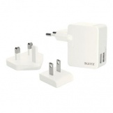 USB-Ladegerät Complete Dual USB 2x USB 5V 2,4A 2x