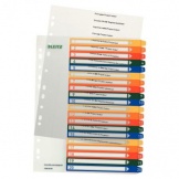 Register 1296 A4 1-20 transparent PC-beschriftbar