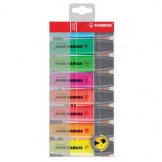 Textmarker Boss sortiert nachfüllbar Etui 8 Farben