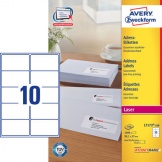 Avery L7173 Etikett blickdicht 99,1x57 weiß 1000Et