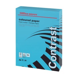 Kopierpapier A4 80g intensiv blau 500 Blatt