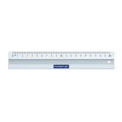 Lineal 20cm Aluminium