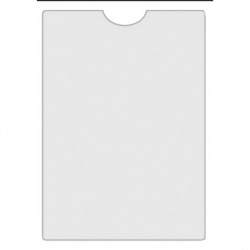 Ausweishülle A6 0,14mm PVC-Weichfolie 20St/Pg