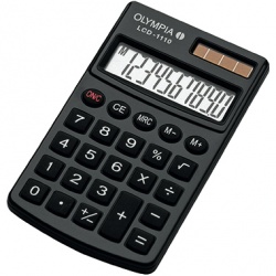 Taschenrechner LCD 1110 Solar/Batterie schwarz