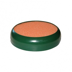 Anfeuchter 85 mm grün rund Schwamm orange
