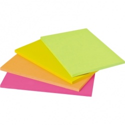 MeetingNotes Post-it 149x98,4 mm neonfarben 4x45Bl