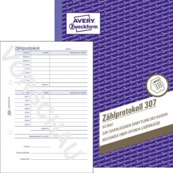 Avery 3017 Kassenabrechnung A5 