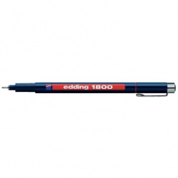 Faserzeichner Edding 1800 0,5 mm rot permanent