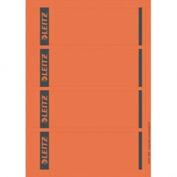 Rückenschild A4Bg rot selbstkl. kurz/breit 100 St.
