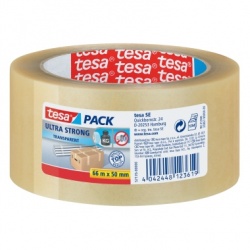 Packband tespack ultra strong 66m:50mm transparent