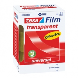 Klebefilm Tesafilm transparent 66m:25mm